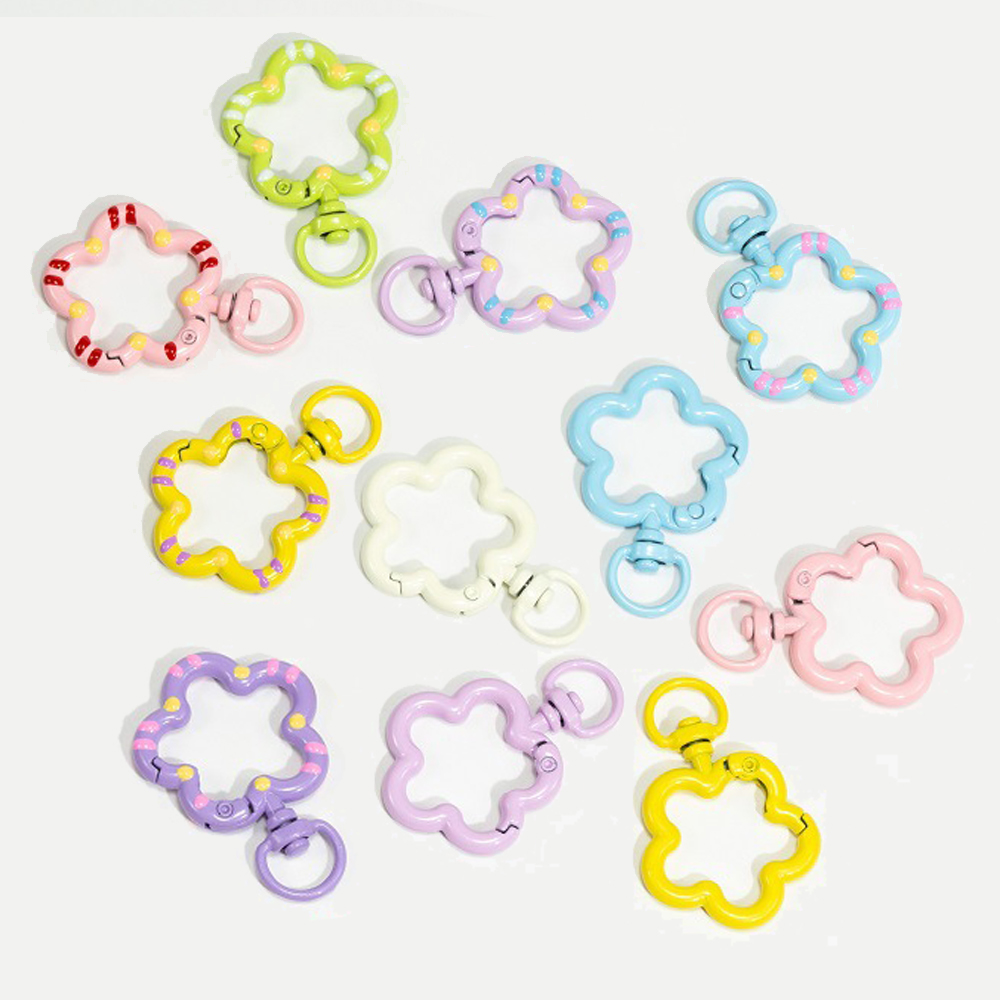 Flower Supply - 5 Stück Blumen-Karabinerhaken, Trigger-Clips, Schnallen für