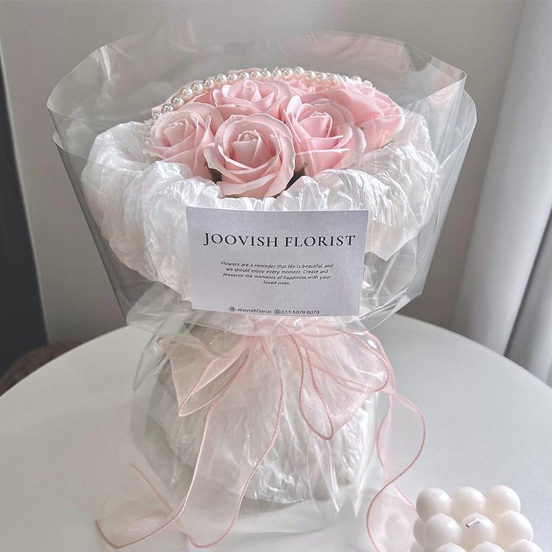 Ribbon Organza Roll - 40 mm, 30 Yards Rolle Satinband,