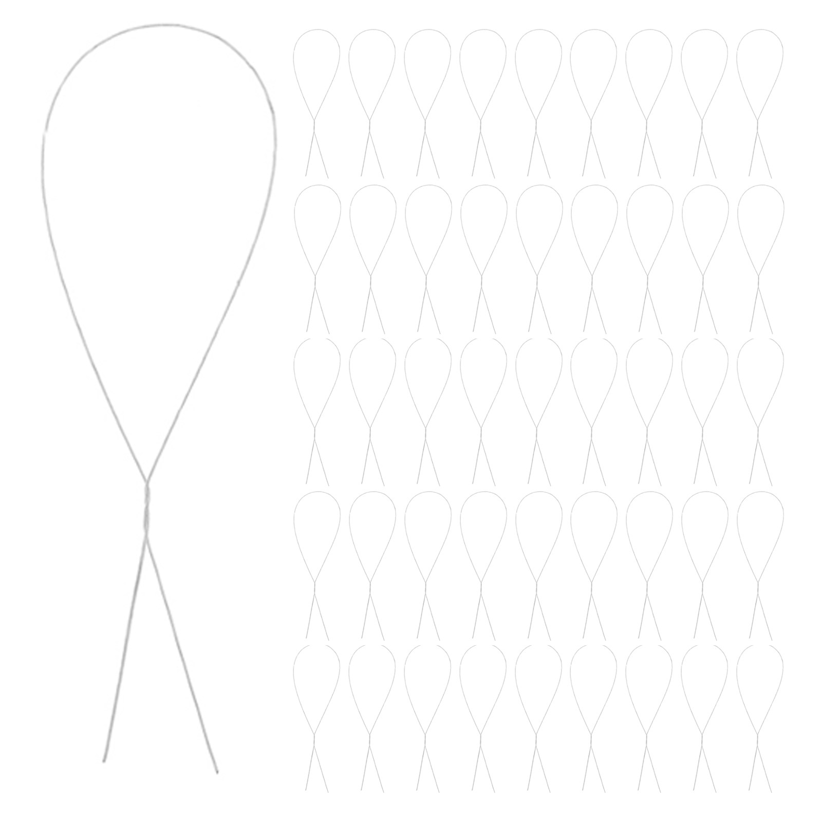 Florist Wreath Supply - 250 Stück verpackter Floristendraht, biegsamer Basteldraht