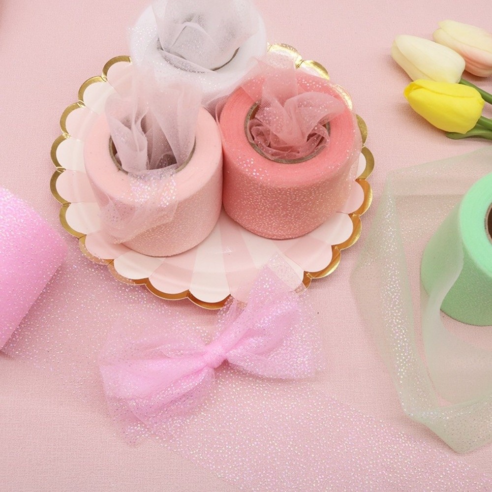6CM 25 Yards Kristall-Paillett – Ribbon Organza Roll Bewertung und Preis