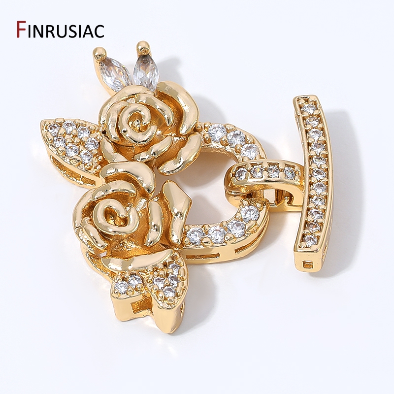 14K vergoldete Messing-Zirkon- – Flower Supply Bewertung und Preis