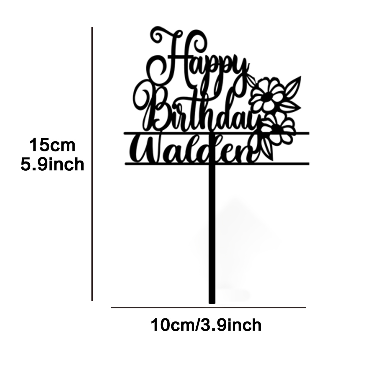1 Stück Neues personalisiertes – Flower Supply Bewertung und Preis