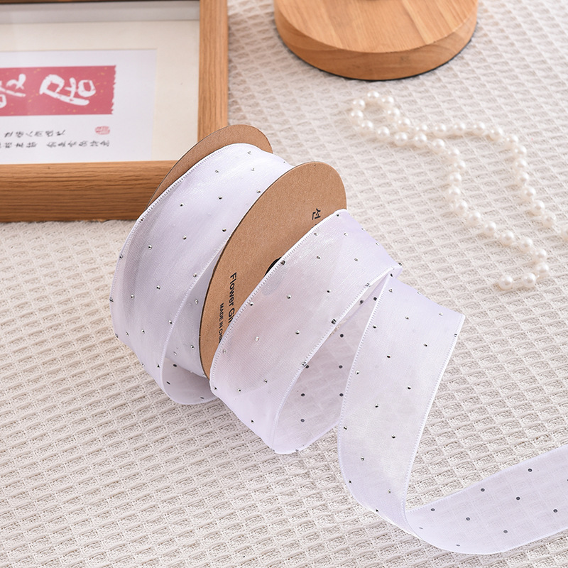 20Yards Rolle 4cm Strass Seide – Ribbon Organza Roll Bewertung und Preis