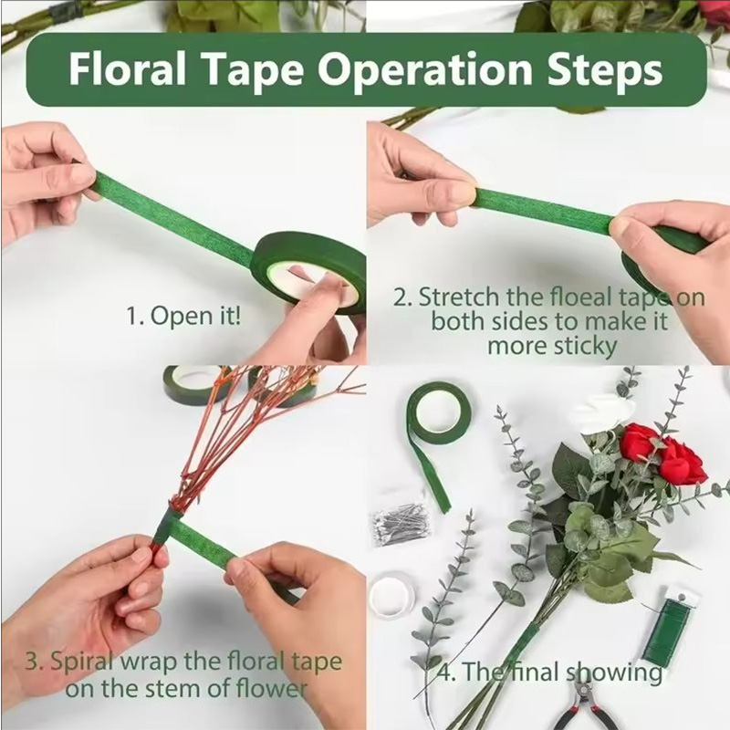 30 Yard 12MM Blumenstielband f – Florist Flower Supply Bewertung und Preis