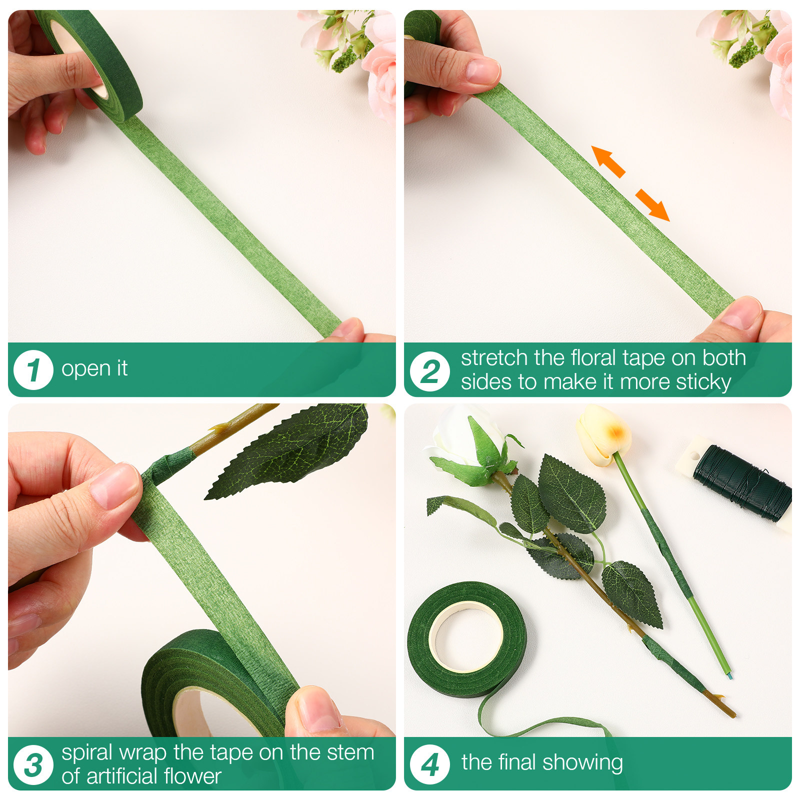 1 Set Floristikband und Floris – Florist Wreath Supply Bewertung und Preis