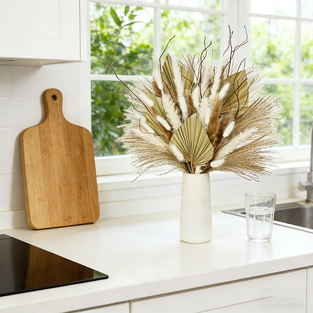 Natürliche getrocknete Palmblä – Palm Leaf Dried Bewertung und Preis