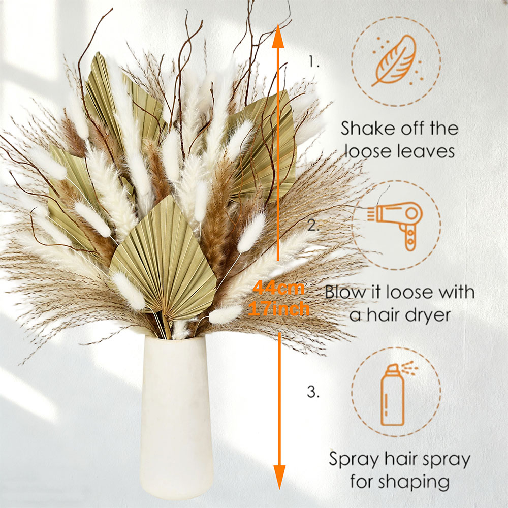 Natürliche getrocknete Palmblä – Palm Leaf Dried Bewertung und Preis