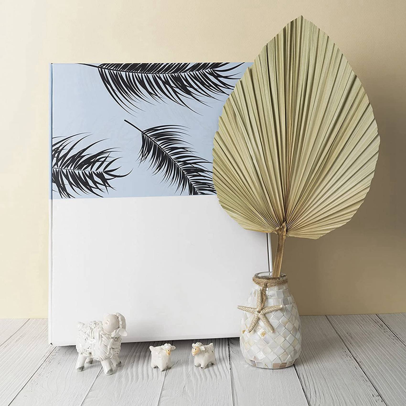 Getrocknete Palmblätter zur Ra – Palm Leaf Dried Bewertung und Preis